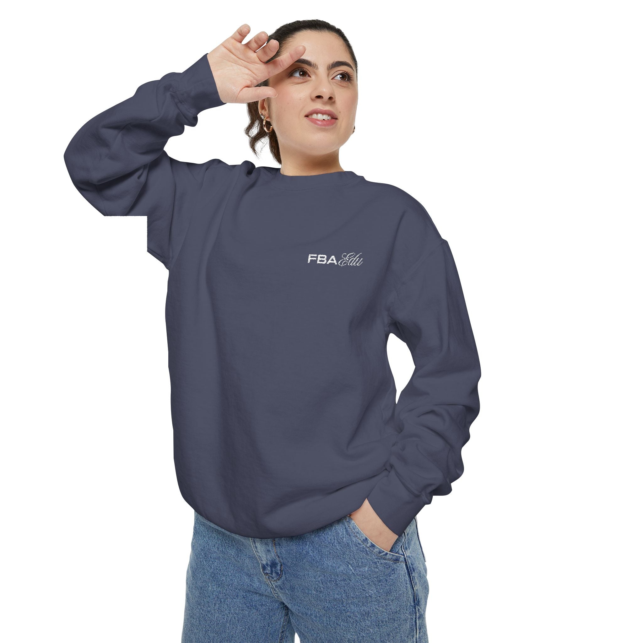 Work From Home Crewneck Cotton Sweatshirt