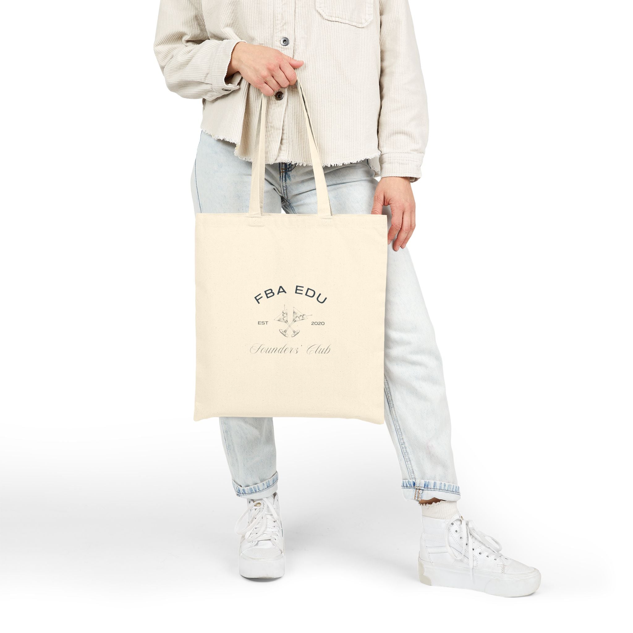 FBA EDU Cotton Canvas Tote Bag