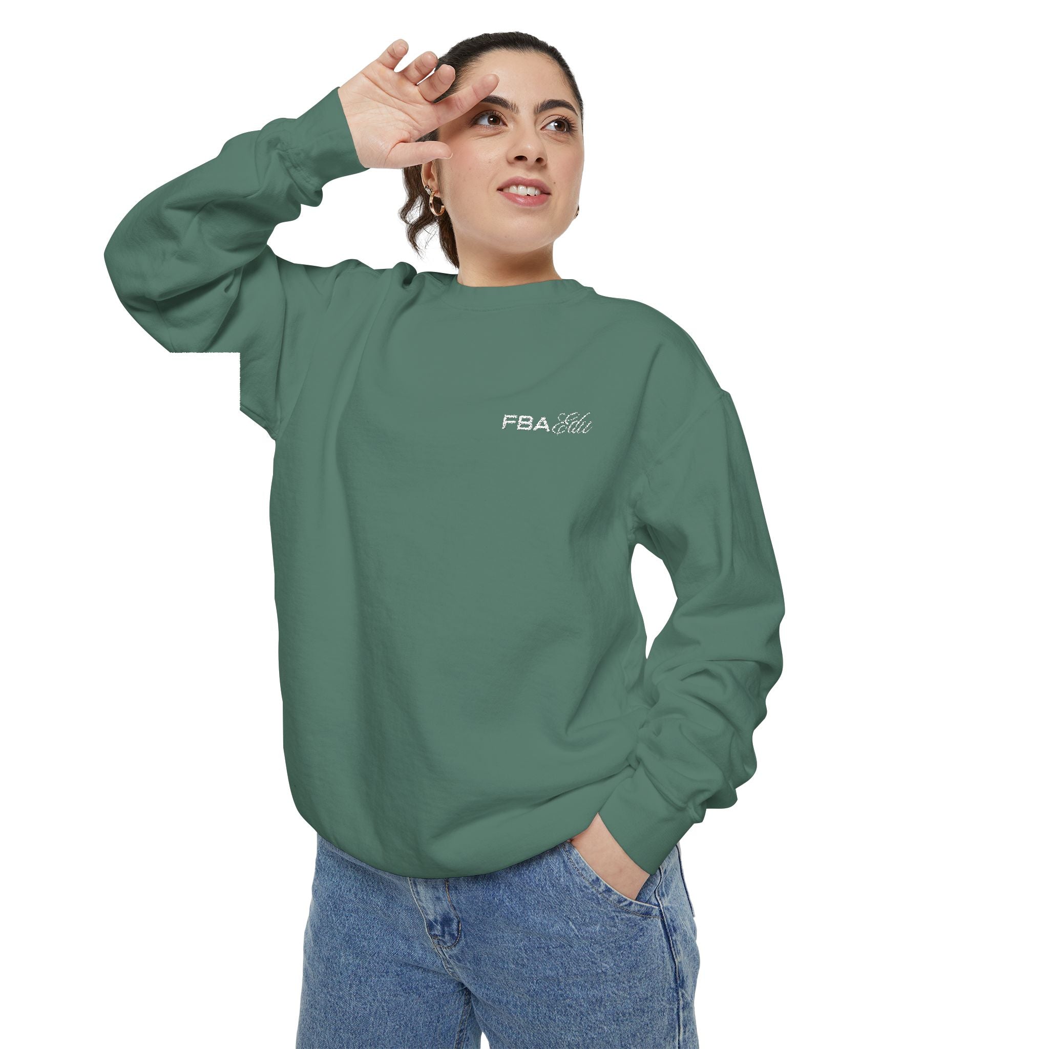 Work From Home Crewneck Cotton Sweatshirt